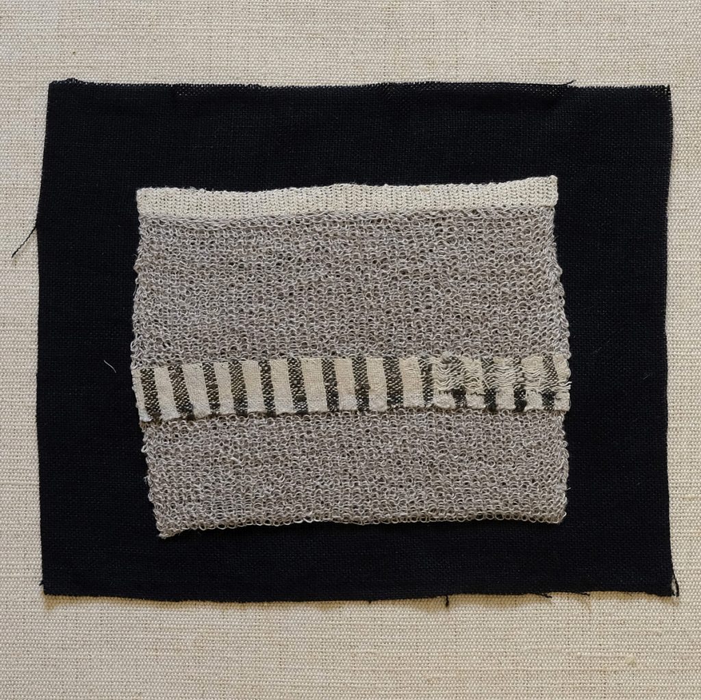 Amparo de la Sota, 2023. Arte textil. Punto y ganchillo. Obra única.
