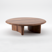 Monument Round de Artisan. Madera de nogal.