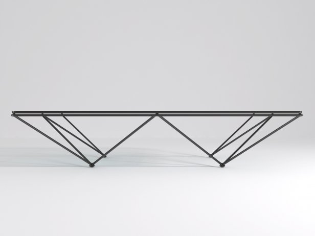 Mesa diseño Paolo Piva. Alzado
