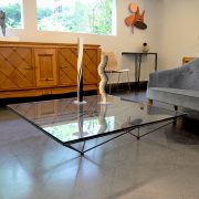 Mesa de centro diseño italiano de los años 80