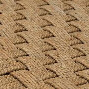 Tumbonas diseño francés años 50. Gusto por el diseño y artesanía. Detalle del entramado con fibras vegetales del asiento.
