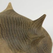 Toni Porto. Animal Form, 2024. Esculturas de madera vaciadas y realizadas con torno. Detalle