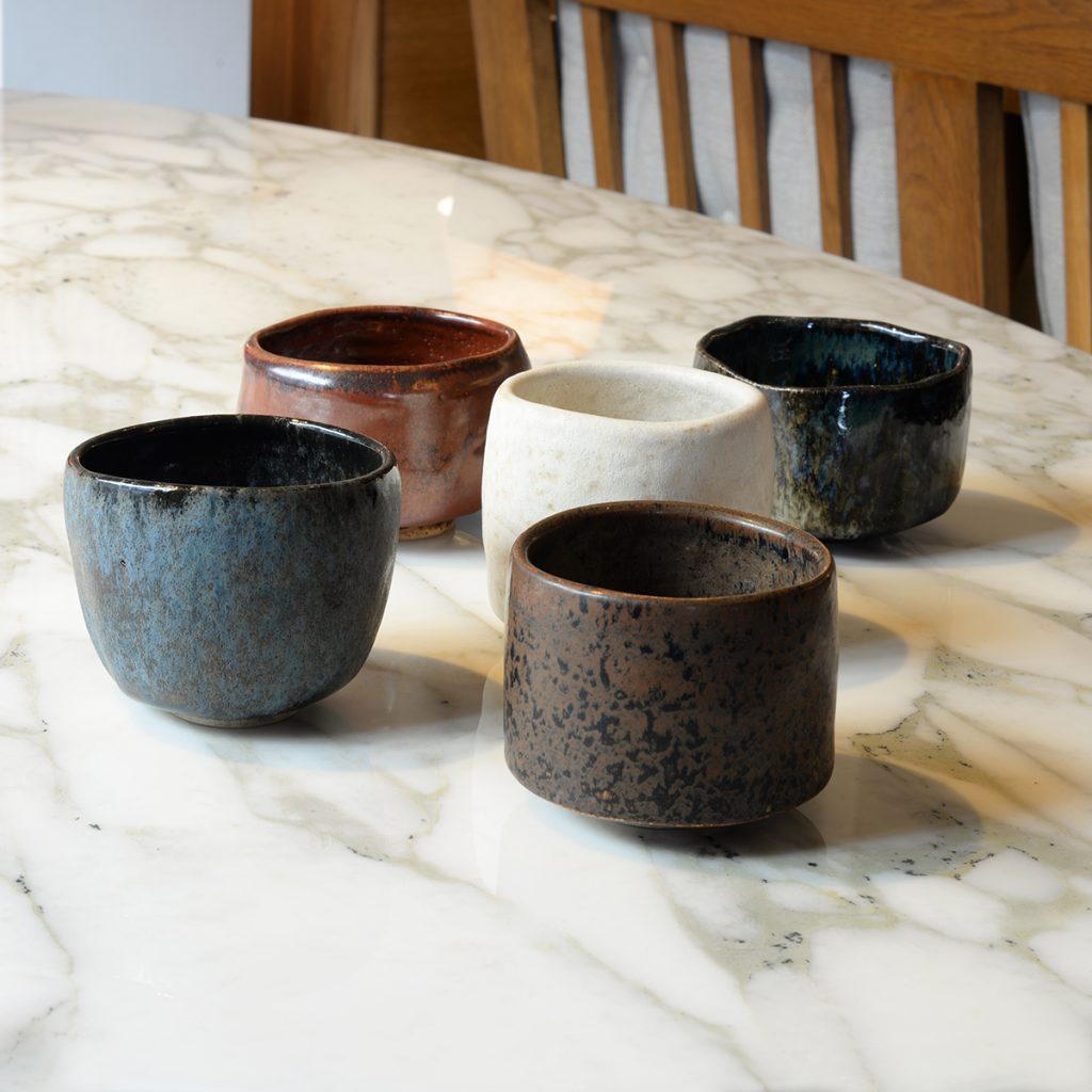 Los chawan de Alfonso d´Ors. Hechos a mano