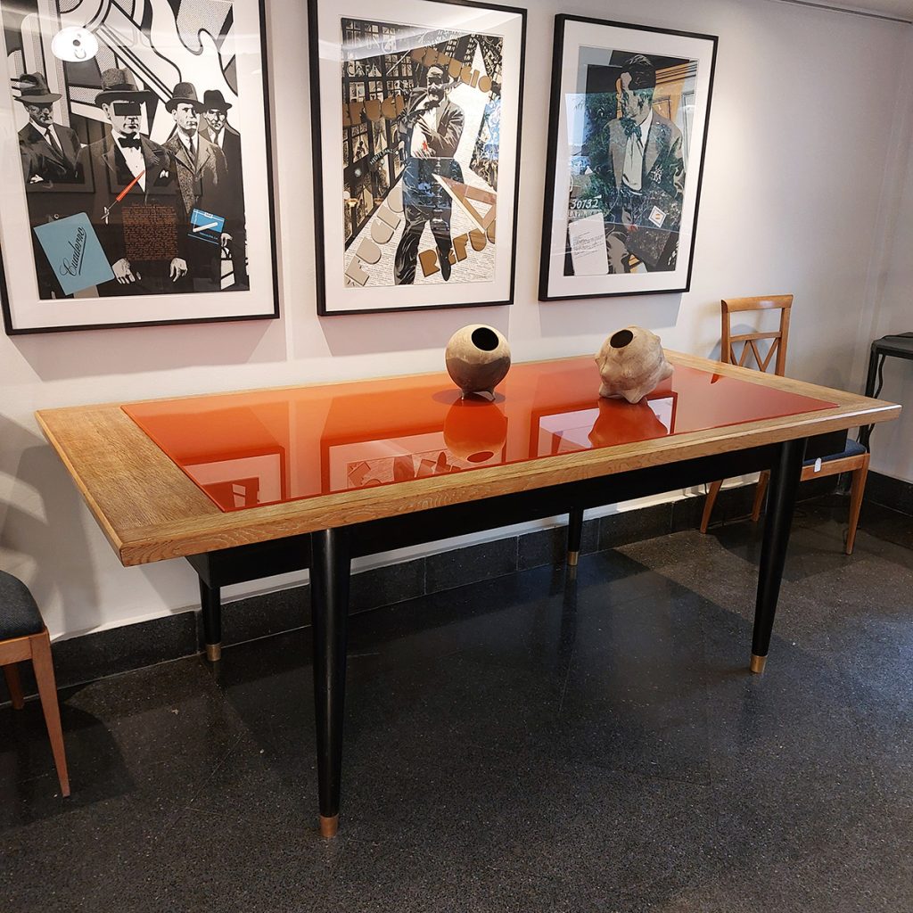 Mesa diseño francés años 40