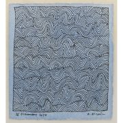 Alfredo Alcain. Dibujo sobre papel. Obra original reciente. Año 2024