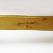 Sillón con reposapìés de Bruno Mathsson. Detalle