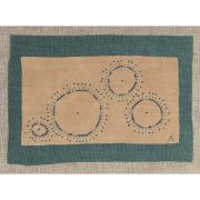 Amparo de la Sota.Bordado sobre tela antigua. Lino y algodón. 2025