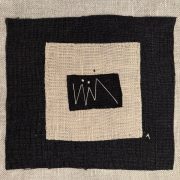 Amparo de la Sota. Bordado. Lino y algodón. 2025