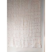 Amparo de la Sota. Mapa V blanco, 2021. Bordado a mano. Detalle