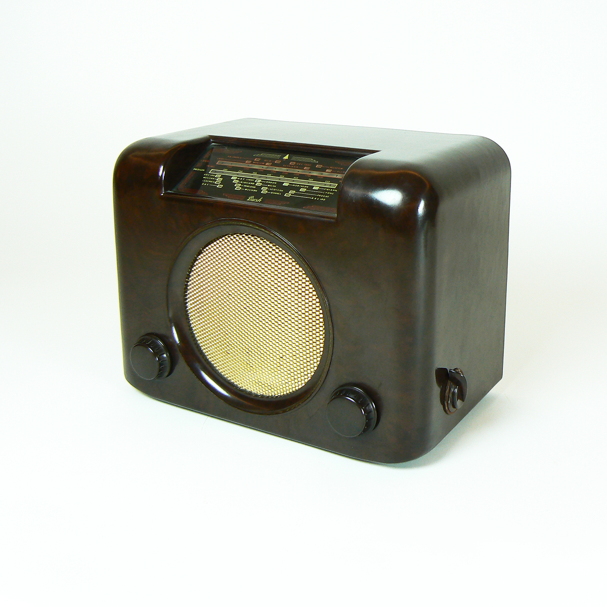 Radio BUSH. Inglaterra años 50.