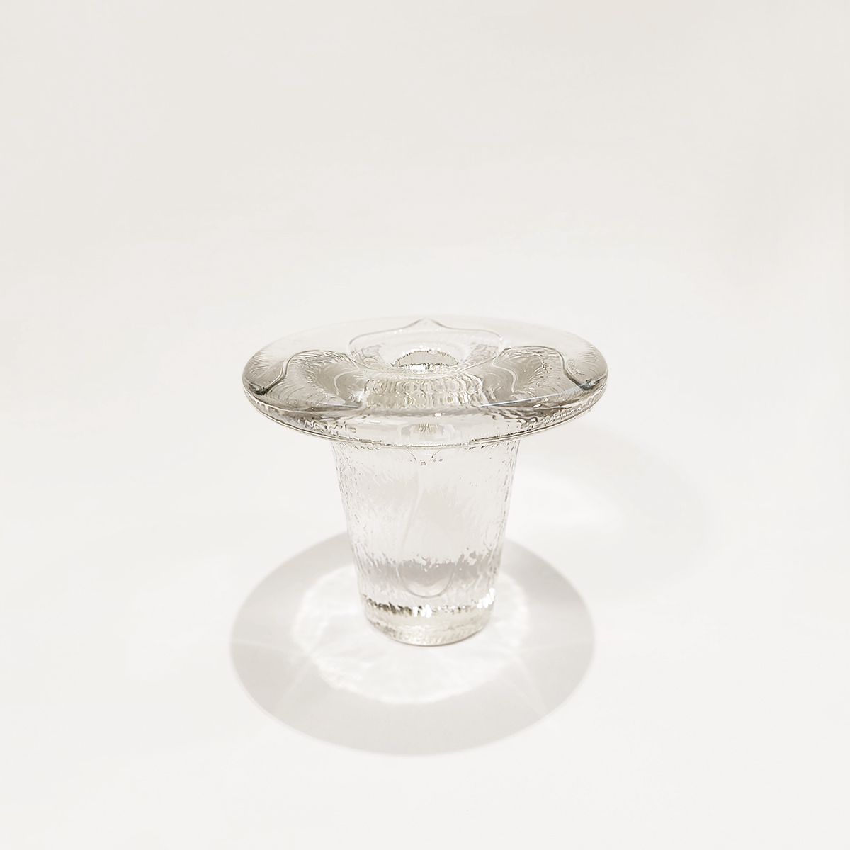 Candelero de cristal