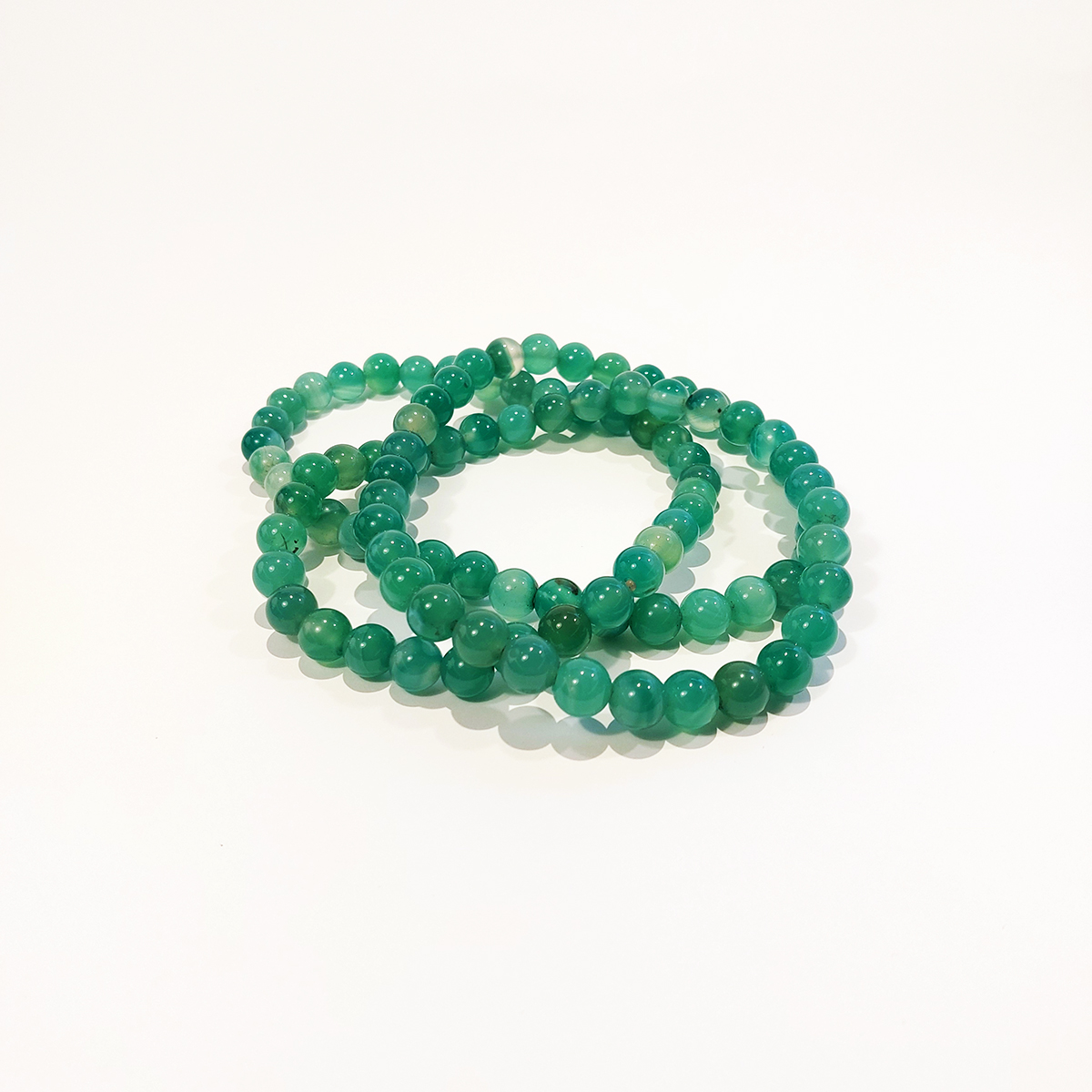 Collar de Ágata verde