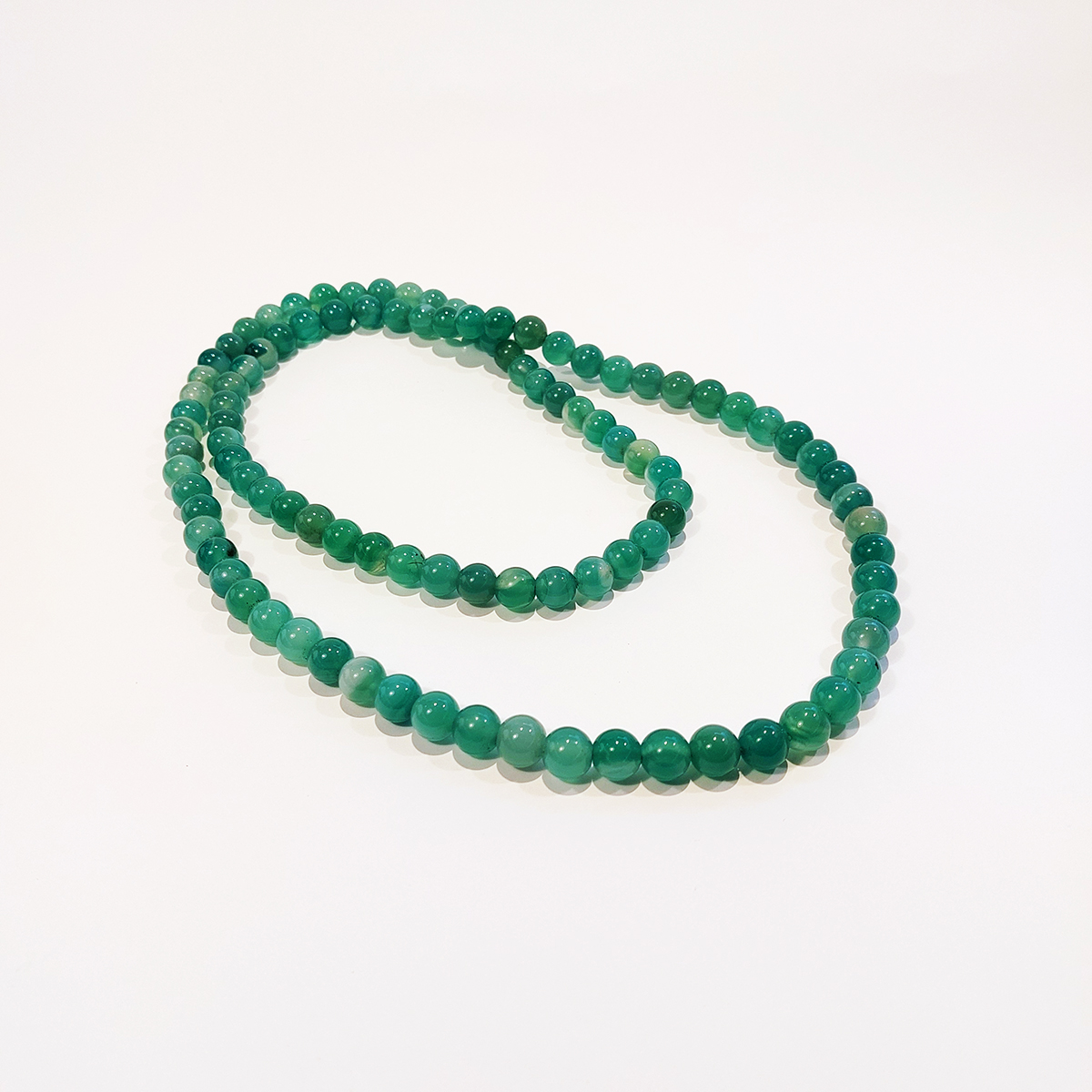 Collar de Ágata verde