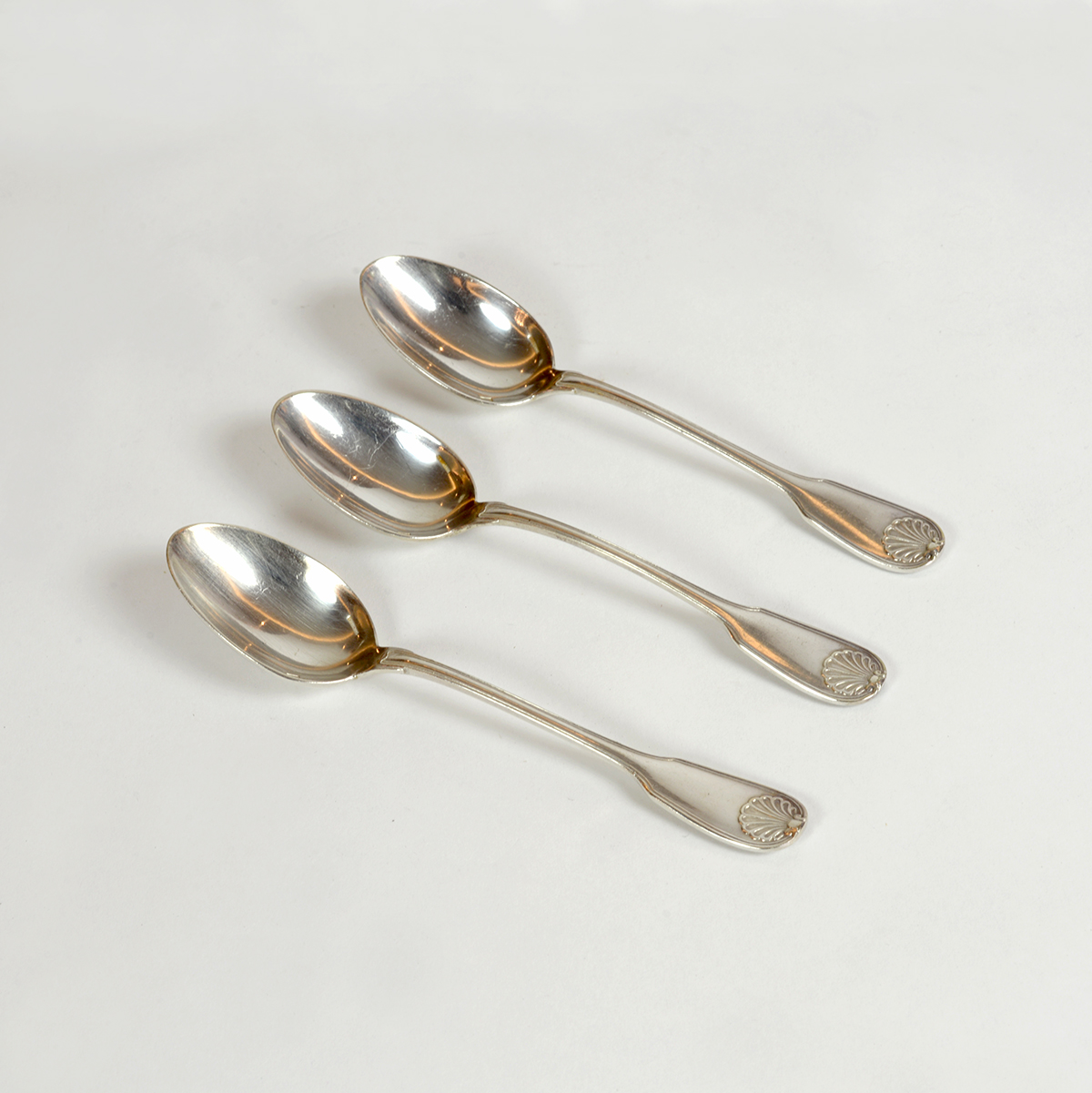 Estuche de piel con doce cucharillas