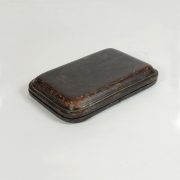 Estuche con seis cucharillas y pinza EPNS, Inglaterra