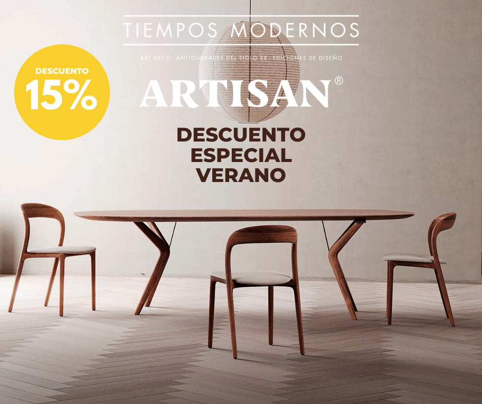 descuento muebles artisan madrid